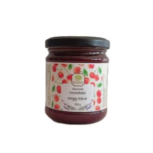 Levendulás meggy lekvár, 200 g