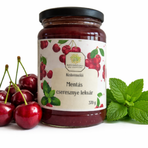 Mentás cseresznye lekvár, 370 g