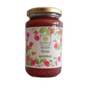 Rózsás eperlekvár, 370 g