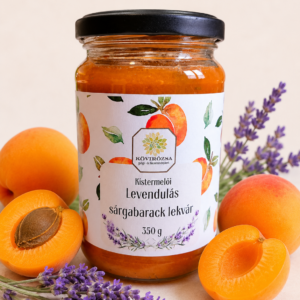 Sárgabarack lekvár levendulával 350g